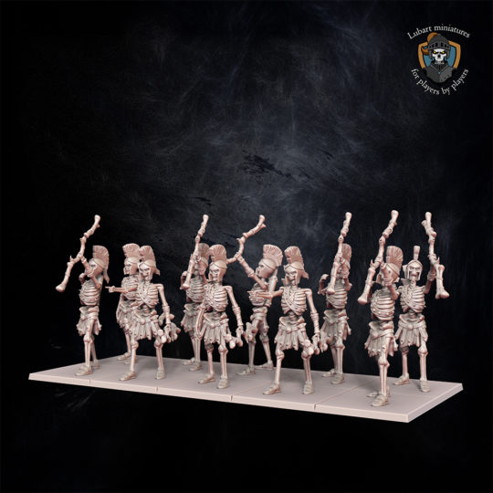 Skeleton Archers. Miniatures for Undying Dynasties