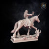 Damsel On Unicorn Kingdom of Equtaine miniature