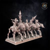 Skeleton Cavalry. Miniatures for Undying Dynasties.