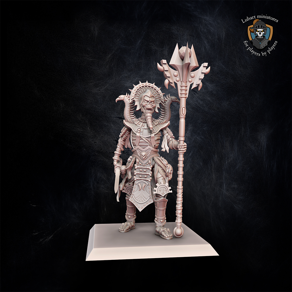 Death Cult Hierarch miniature for Undying Dynasties