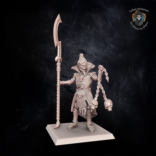 Pharaoh on foot miniature for Undying Dynasties