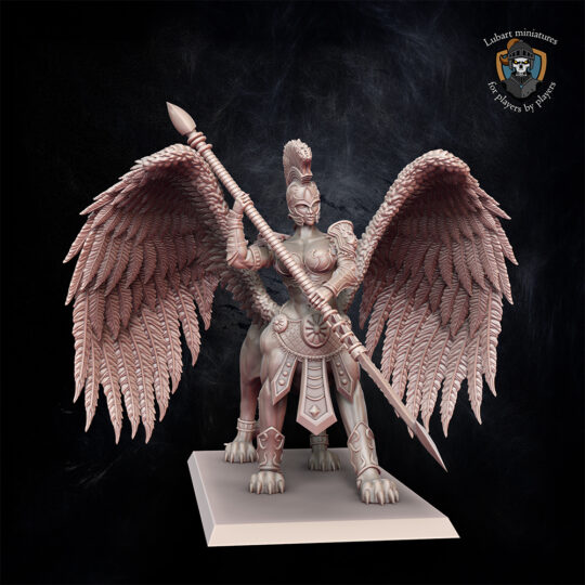 Battle Sphinx. Miniatures for the Undying Dynasties army.