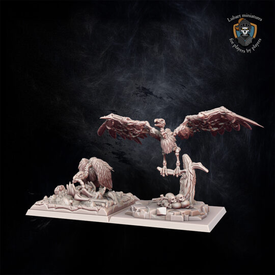 Great Vultures. Miniatures for the Undying Dynasties army.