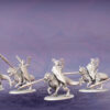 Dread Knights. Miniatures for the Dread Elves army.