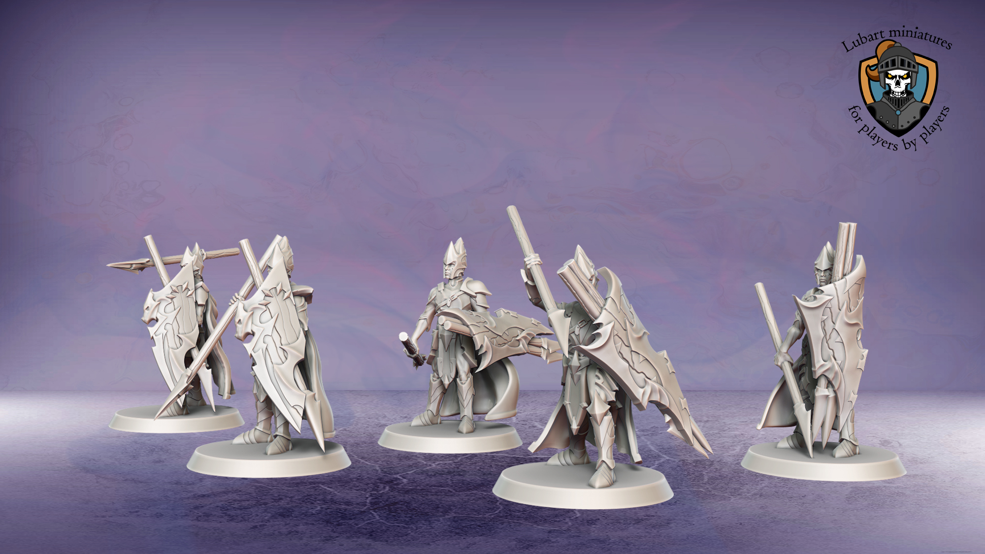 Legion Auxiliaries. Miniatures for the Dread Elves army.