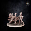 Repeater Battery. Miniatures for the Dread Elves army.