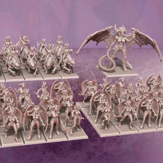 Start collecting: Daemon Legions V1. Miniatures for Daemon Legions army.