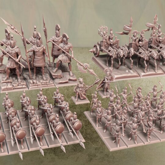 Start collecting: Undying Dynasties V1. Miniatures for the Undying Dynasties army.