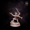 Gnome Sorcerer. DnD miniature. Character