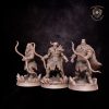Orcs. DnD miniatures. Characters and Monsters